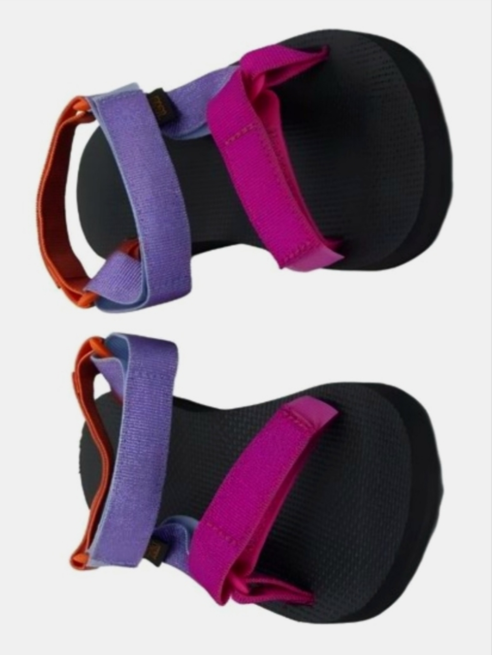 Teva Multicolor Pink Purple Orange Strap Sandals